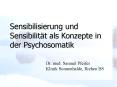 Sensibilisierung und Sensibilit PowerPoint PPT Presentation
