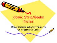 Comic Strip/Books Notes