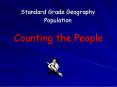Counting the People PowerPoint PPT Presentation