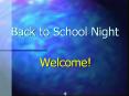 Back%20to%20School%20Night PowerPoint PPT Presentation