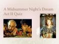 A Midsummer Night PowerPoint PPT Presentation