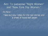 Aim: To juxtapose 