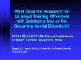 2014 FADAA/FCCMH Annual Conference Orlando, Florida; August 6, 2014 Roger H. Peters, Ph.D., University of South Florida rhp@usf.edu PowerPoint PPT Presentation