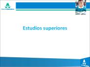 Estudios superiores