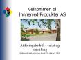 Velkommen til Innherred Produkter AS PowerPoint PPT Presentation