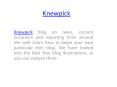 Good Blogging Site Knewpick PowerPoint PPT Presentation