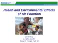 Health%20and%20Environmental%20Effects%20of%20Air%20Pollution PowerPoint PPT Presentation
