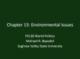 Chapter 15: Environmental Issues PowerPoint PPT Presentation
