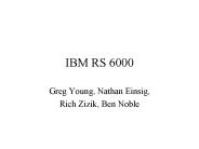 IBM RS 6000