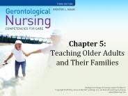 Chapter 5: Teaching Older Adults and Their Families