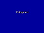 Osteoporosi