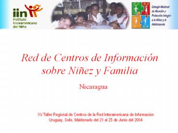 Red de Centros de Informaci