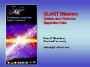 GLAST CDR