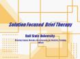 Solution%20Focused%20Brief%20Therapy PowerPoint PPT Presentation