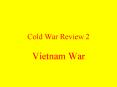 Cold War Review 2 PowerPoint PPT Presentation