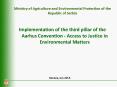 Ministry of Agriculture and Environmental Protection of the Republic of Serbia PowerPoint PPT Presentation