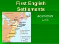 First English Settlements PowerPoint PPT Presentation