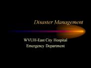 Disaster Management