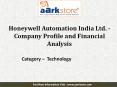 Company Profile of Honeywell Automation India: Aarkstore.com PowerPoint PPT Presentation