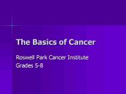 The Basics of Cancer