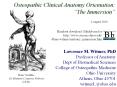 Osteopathic Clinical Anatomy Orientation: PowerPoint PPT Presentation