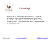 Chocolate Gift Boxes