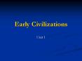 Early Civilizations PowerPoint PPT Presentation