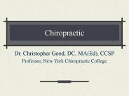 Chiropractic