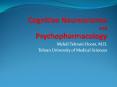Cognitive Neuroscience and Psychopharmacology PowerPoint PPT Presentation