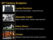 20th Century Sculptors