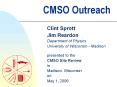 CMSO Outreach PowerPoint PPT Presentation