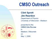 CMSO Outreach