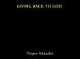 Giving%20Back%20To%20GOd PowerPoint PPT Presentation