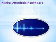 Kleritec Affordable Health Care 