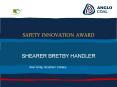 SAFETY INNOVATION AWARD PowerPoint PPT Presentation