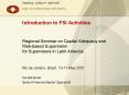 Introduction to FSI Activities PowerPoint PPT Presentation