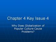 Chapter 4 Key Issue 4