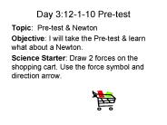 Day 3:12-1-10 Pre-test