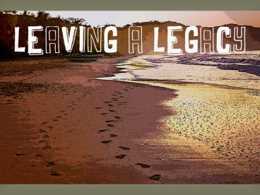 Which message to the next generation?