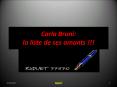 Carla Bruni: la liste de ses amants !!! PowerPoint PPT Presentation
