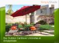 Buy outdoor cantilever umbrellas at simplyshade