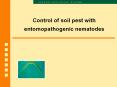 Control of soil pest with entomopathogenic nematodes PowerPoint PPT Presentation