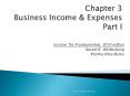 Chapter 3 Business Income PowerPoint PPT Presentation