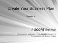 Create Your Business Plan PowerPoint PPT Presentation