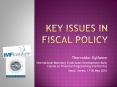 Key issues in fiscal policy PowerPoint PPT Presentation
