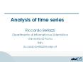Analysis%20of%20time%20series PowerPoint PPT Presentation
