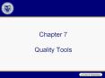 Chapter%207%20Quality%20Tools PowerPoint PPT Presentation