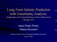 Long-Term Salinity Prediction with Uncertainty Analysis: Application for Colorado River Above Glenwood Springs, CO PowerPoint PPT Presentation