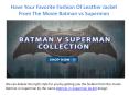 Bringing To You The Best Batman Vs Superman Movie Top Leather Jacket PowerPoint PPT Presentation