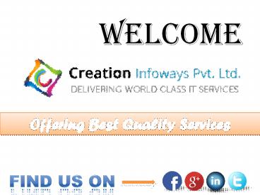 Top 10 E-Commerce Website Development Company - Creation Infoways